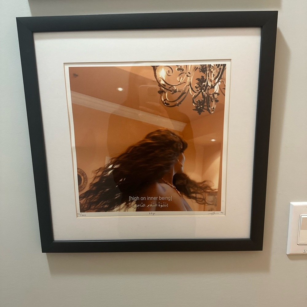 Sarah Bahbah - High On Inner Being Print (Frame NOT Included)